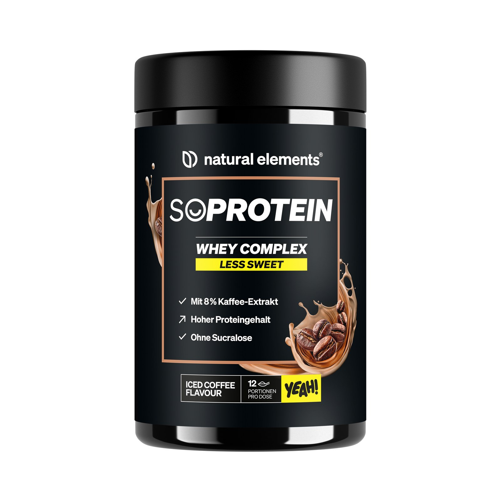Whey Protein Eiskaffee 360g Pulver