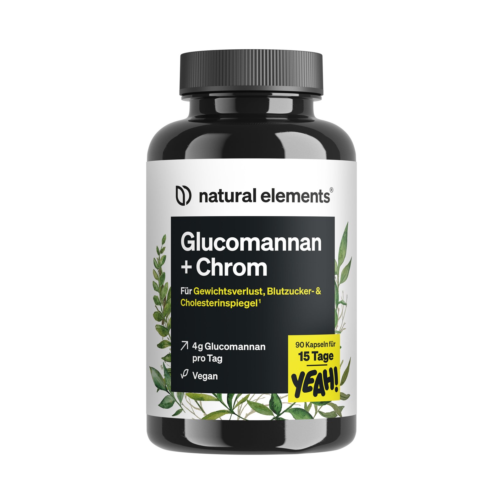Glucomannan + Chrom