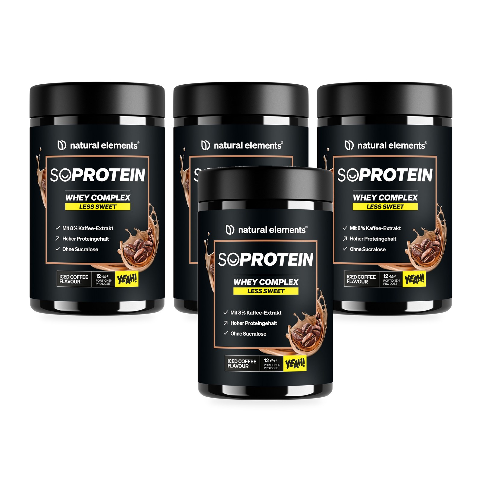 Whey Protein Eiskaffee 360g Pulver