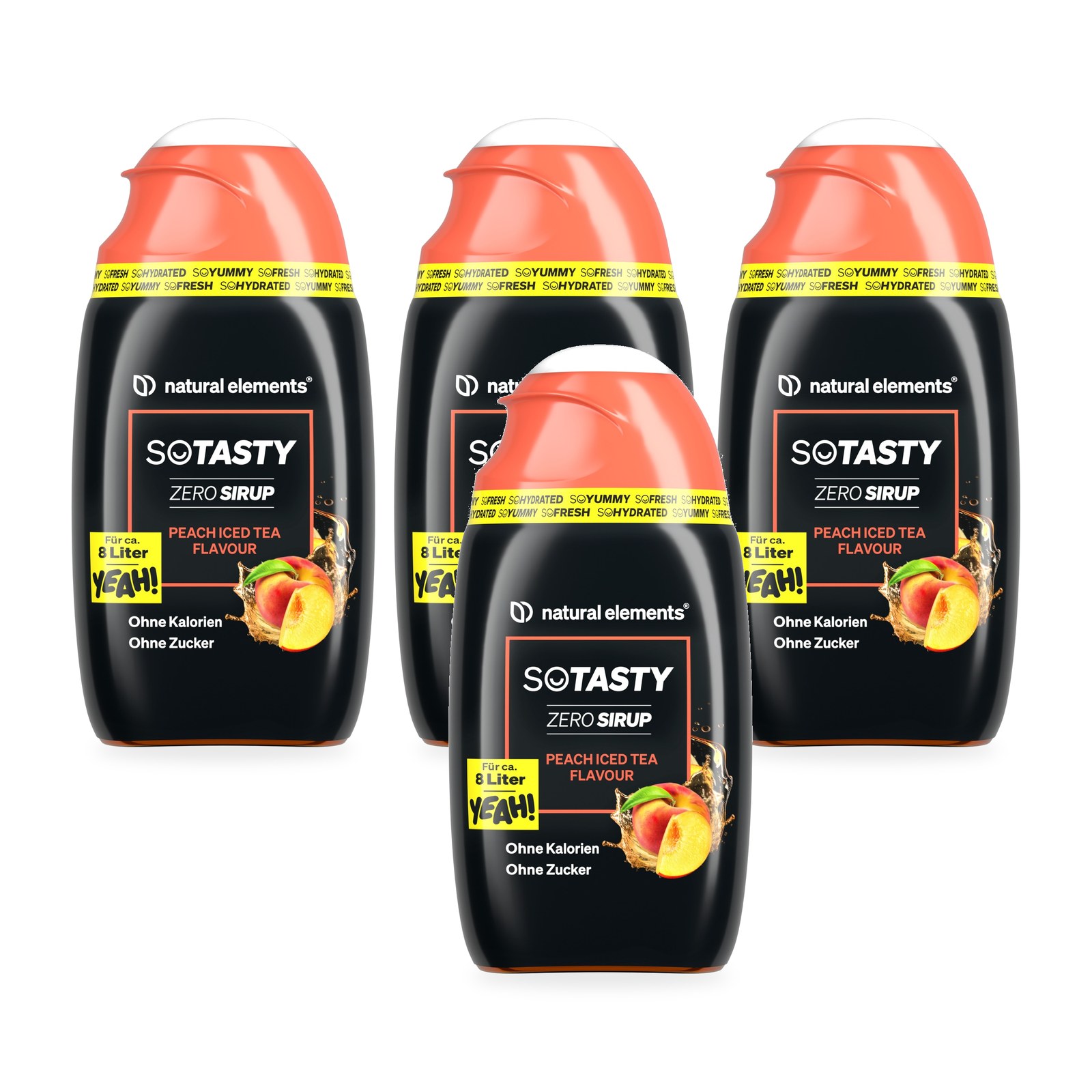 SoTasty Zero Sirup – Peach Iced Tea
